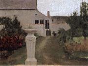 Fernand Khnopff The Garden Sweden oil painting artist